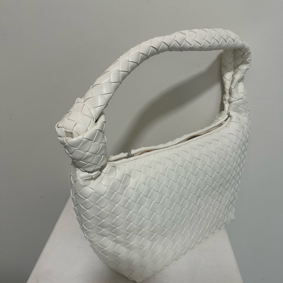 a new day Handbags - A New Day White Woven Shoulder Bag